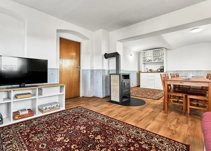 Forest House Near Klinovec With 5 Independent Apartment